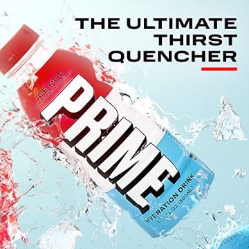 PRIME Hydration ICE POP Sports Drink | Low Sugar Electrolytes | 12 Pack