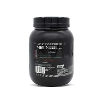 GNC AMP Sustained Protein Blend | Targeted Muscle Building and Exercise Formula | 4 Protein Sources with Rapid & Sustained Release | Gluten Free | Vanilla Milkshake | 28 Servings