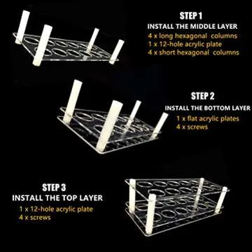 BOXIN Roller Bottles Holder | 12 Slots for Essential Oils