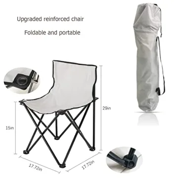 ZONEMEL Portable Far Infrared Sauna for Home, Personal Sauna for Relaxtion & Detox at Home, Full Body Sauna Tent with Heating Foot Pad, Folding Chair (L 27.6’’ x W 31.5’’ x H 37.8’’)