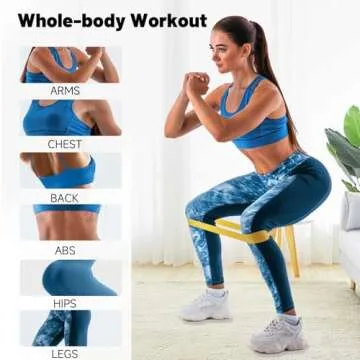 Versatile Resistance Loop Bands for Effective Workouts