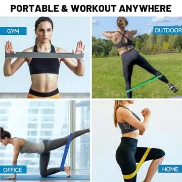 Versatile Resistance Loop Bands for Effective Workouts