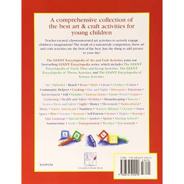 The GIANT Encyclopedia of Art & Craft Activities for Children 3 to 6: More than 500 Art & Craft Acti...