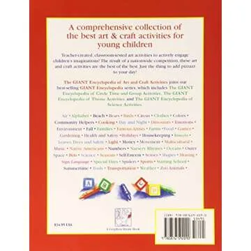 The GIANT Encyclopedia of Art & Craft Activities for Children 3 to 6: Over 500 Engaging Art Experien...