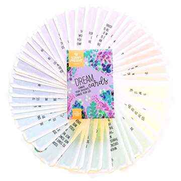 Sunny Present Dream Cards - Change Your Thoughts, Change Your Life - 50 self Care Cards to Help You Achieve Your Dreams