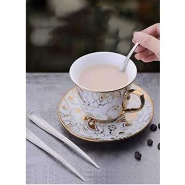 Elegant Easycomf Mixing Stirring Spoon Set for Coffee Lovers