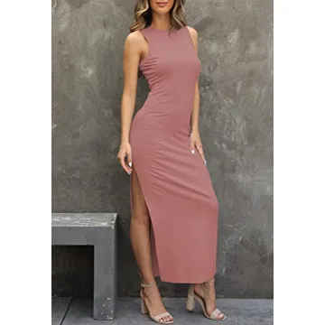 Meenew Women's Sleeveless Maxi Dress for Every Occasion
