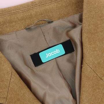 TeddyLabels - Clothing Labels for Nursing Home (120) – Self-Adhesive Name Tags for Clothes and Personal Items. Personalized Labels for Daycare, Nursing Homes, and Laundry Use - Turquoise