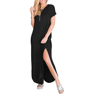 ANRABESS Women's Summer Casual Maxi Dress Soft Stylish Versatile