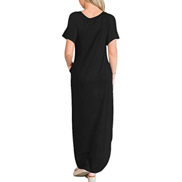 ANRABESS Women's Summer Casual Maxi Dress Soft Stylish Versatile