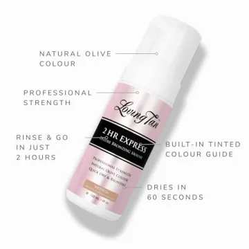 Loving Tan 2 HR Express Mousse - Natural Sunless Tanner