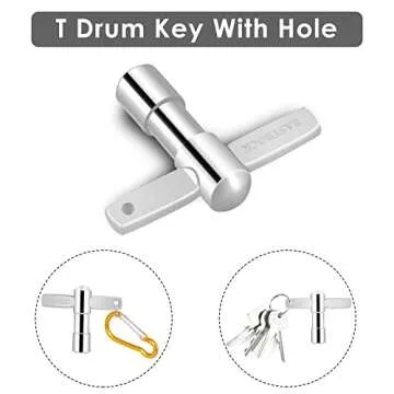EastRock 3-Pack Drum Tuning Keys for All Drummers