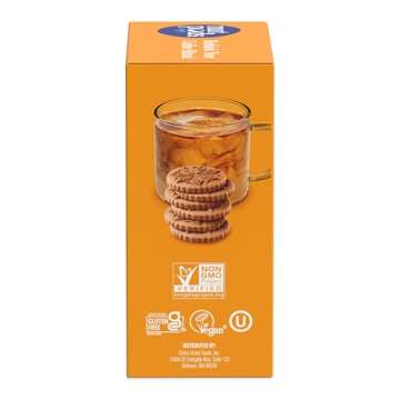 nutpods Cookie Butter Non Dairy Coffee Creamer, Sweetened with Organic Cane Sugar, Made from Almonds and Coconuts, Gluten Free, Non-GMO, Vegan, Kosher, Plant Based (3-Pack)