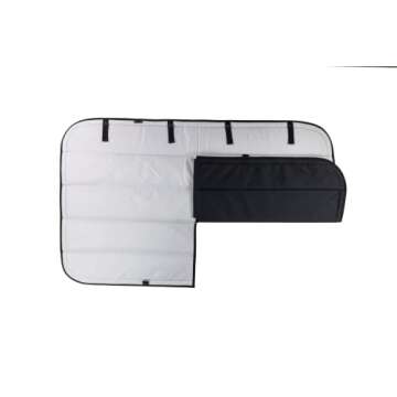 VanEssential Insulated Blackout Crew Window Cover Designed for Ford Transit Van Year 2015 to Current...