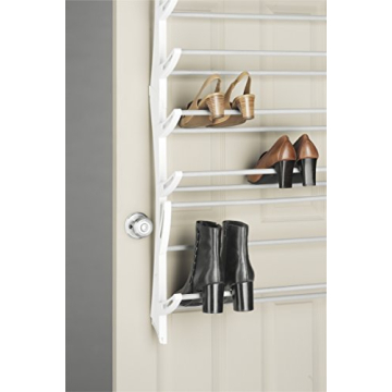 Whitmor Over the Door Shoe Rack for 36 Pairs of Shoes