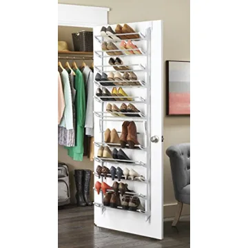Whitmor Over the Door Shoe Rack for 36 Pairs of Shoes
