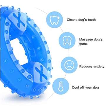 NWK Pet Teether Cooling Chew Toy for Dogs and Puppies