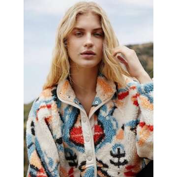 Kumufenc Women's Fleece Jacket - Stylish & Warm Outerwear