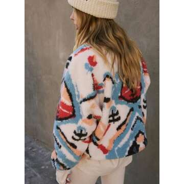 Kumufenc Women's Fleece Jacket - Stylish & Warm Outerwear