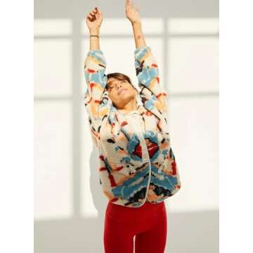 Kumufenc Women's Fleece Jacket - Stylish & Warm Outerwear