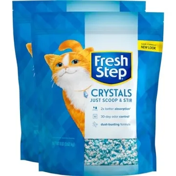 Fresh Step Crystals Cat Litter for Health Monitoring