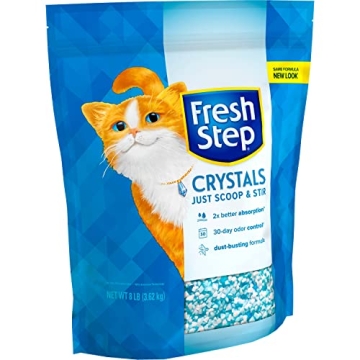 Fresh Step Crystals Cat Litter for Health Monitoring