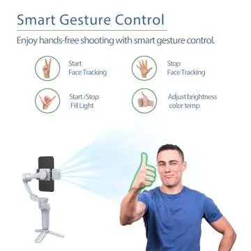 Premium 3-Axis Phone Gimbal with AI Tracking Features