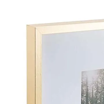 Mikasa 16x16 Gallery Frame in Gold with Beveled Mat