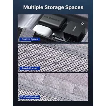 Durable JSAUX Carrying Case for Steam Deck & Accessories