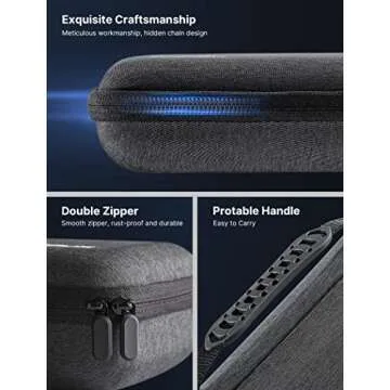 Durable JSAUX Carrying Case for Steam Deck & Accessories