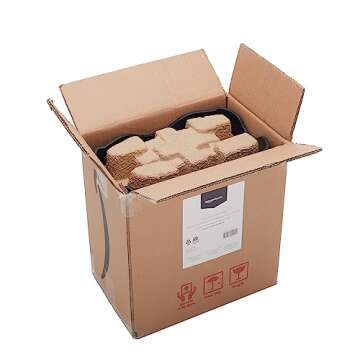 Amazon Basics 6 Sheet Crosscut Shredder for Home and Office