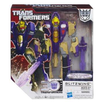 Transformers Generations Voyager Blitzwing Figure