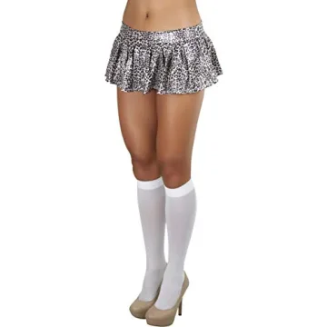 Trendy ToBeInStyle Leopard Print Mini Skirt for Parties