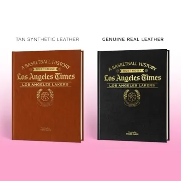 Lakers Basketball History Book Personalized Keepsake Gift