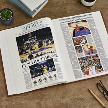 Lakers Basketball History Book Personalized Keepsake Gift