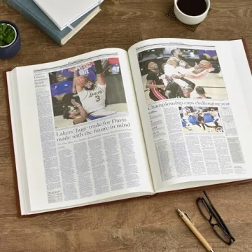 Lakers Basketball History Book Personalized Keepsake Gift