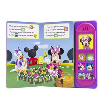 Disney Minnie Mouse - Let's Have a Tea Party! Little Sound Book - PI Kids (Play-a-sound: Disney Minnie)