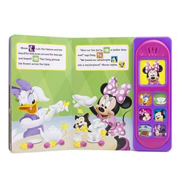 Disney Minnie Mouse - Let's Have a Tea Party! Little Sound Book - PI Kids (Play-a-sound: Disney Minnie)