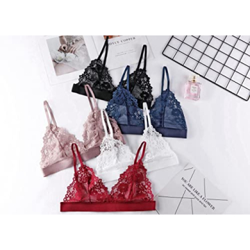 Cotorance No Underwire Lace Bralette for Comfort and Style