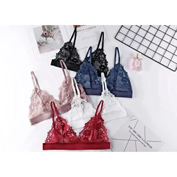 Cotorance No Underwire Lace Bralette for Comfort and Style