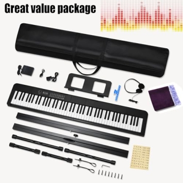 88 Key Digital Piano for Beginners with Accessories