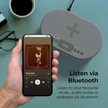 i-box Dawn Alarm Clock Radio with Wireless Charging