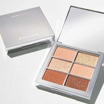 AMUSE Eye Vegan Palette 6 Colors for All Skin Tones