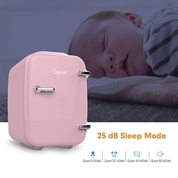 CAYNEL Mini Fridge Portable Cooler and Warmer for All
