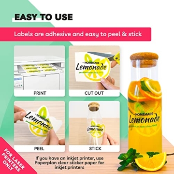 Clear Sticker Paper for Vibrant DIY Projects at Home