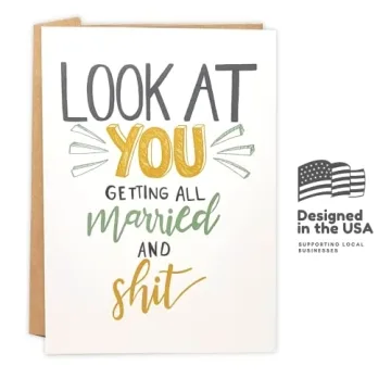 Funny Wedding Card - Adult Humor for Couples