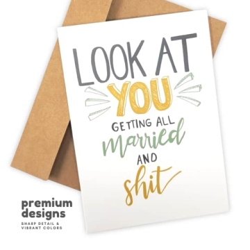 Funny Wedding Card - Adult Humor for Couples