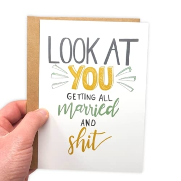 Funny Wedding Card - Adult Humor for Couples