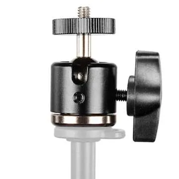 Neewer® Aluminum Alloy 360 Degree Rotating Swivel Mini Ball Head with 1/4" 3/8" Thread Base Mount for DSLR Camera like Canon,Nikon,Sony/Camcorder/iPhone 6s/6/5S/5/4S/4,Gopro HD Hero 1/2/3/3+/4