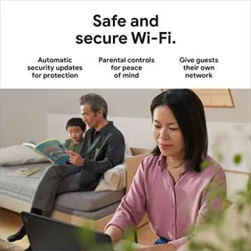 Google Nest WiFi Pro: Fast Mesh Wi-Fi 6E Router 2 Pack